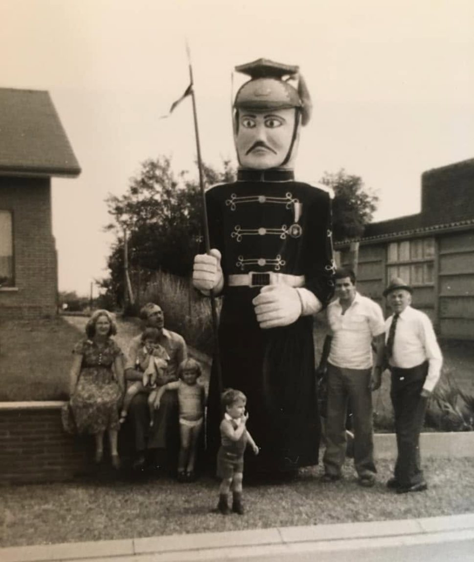 De reus Susse Den Lancier, gedoopt in Duisburg in 1976.